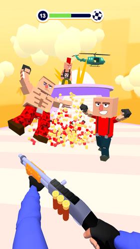 Block Craft Shooter 3D Schermafbeelding 0