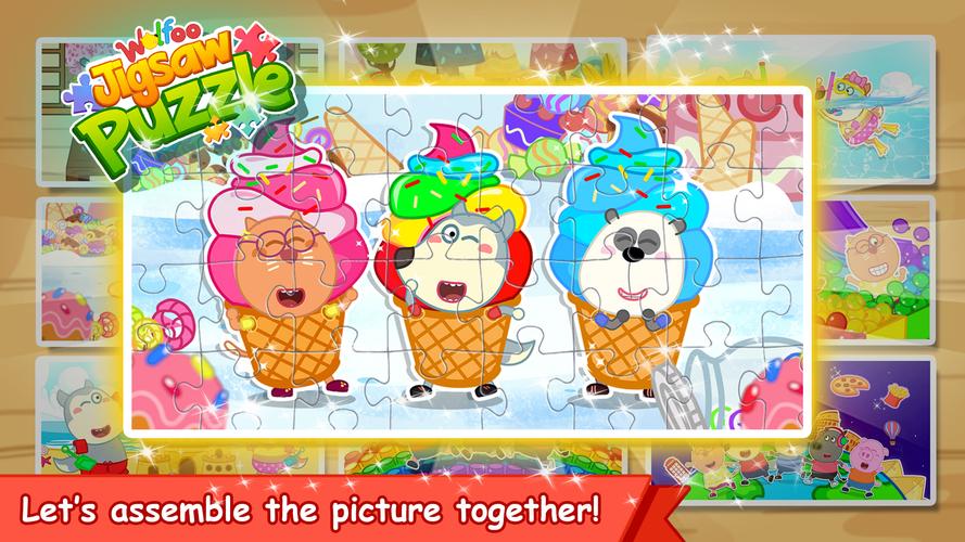 Wolfoo Jigsaw Puzzle 스크린샷 2