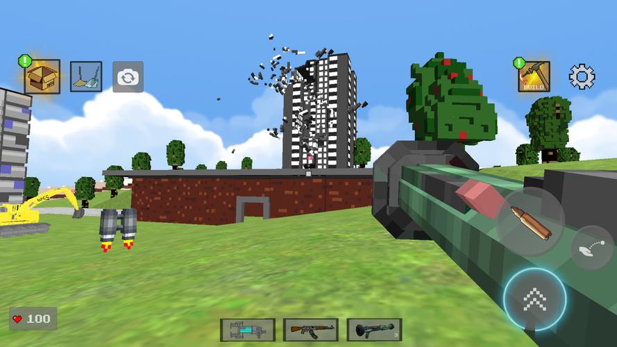 Nextbots in Playground: Pixel Ảnh chụp màn hình 1
