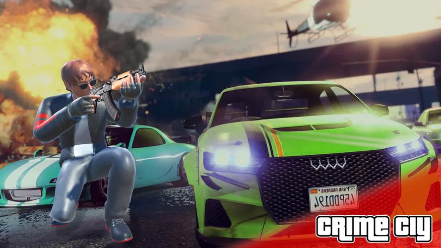 Gangster Simulator : Crime 3D Скриншот 1