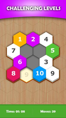 Hexa Sort Puzzle स्क्रीनशॉट 1