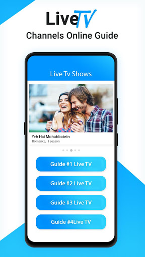 Live TV Channels Free Online Guide ဖန်သားပြင်ဓာတ်ပုံ 1
