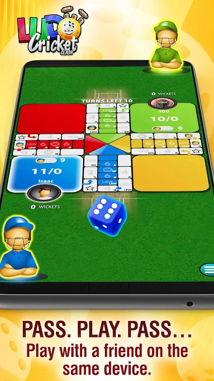 Ludo Cricket Clash™ 螢幕截圖 1