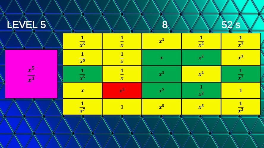 Polynomial Bingo (Mathematics) Screenshot 2