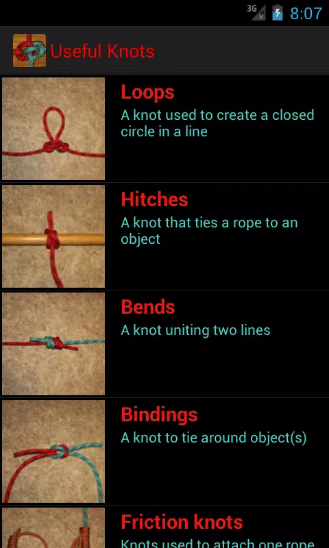 Useful Knots Captura de tela 0