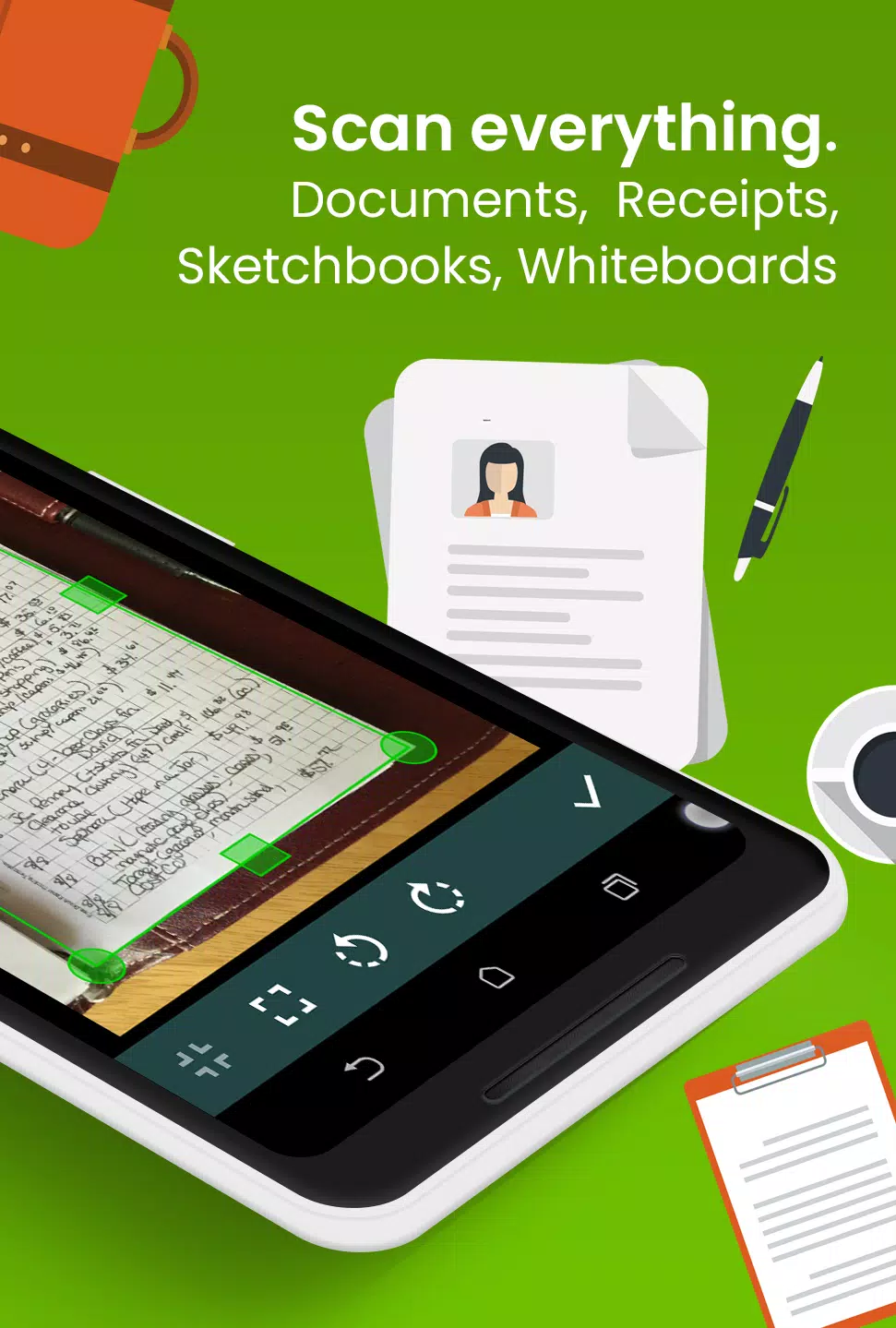 Clear Scan - PDF Scanner App Tangkapan skrin 1