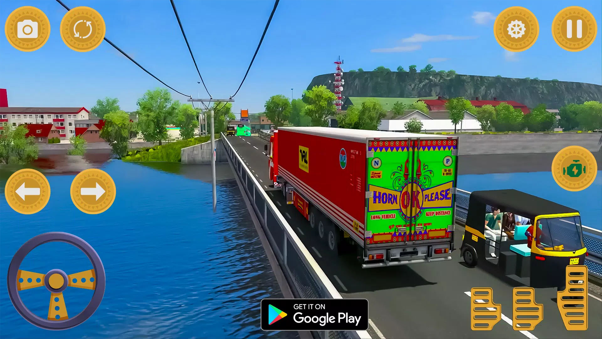 Indian Truck Cargo Simulator Tangkapan skrin 2