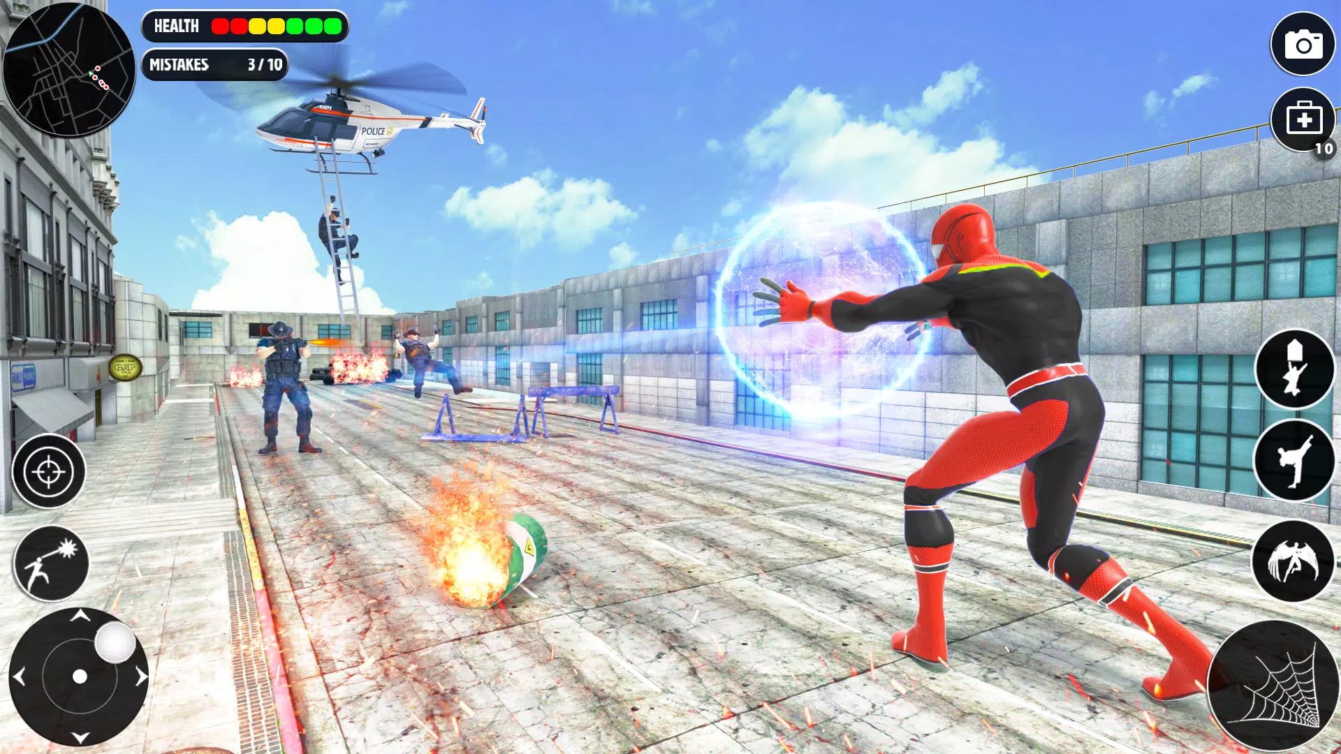 Spider Fighting Man Hero Games Tangkapan skrin 1