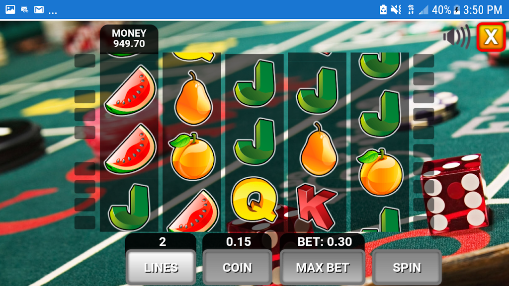 The Simple Slot Machine Simulator Captura de pantalla 1