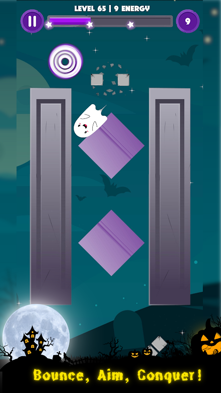 Ghost Glider: Spooky Adventure スクリーンショット 1