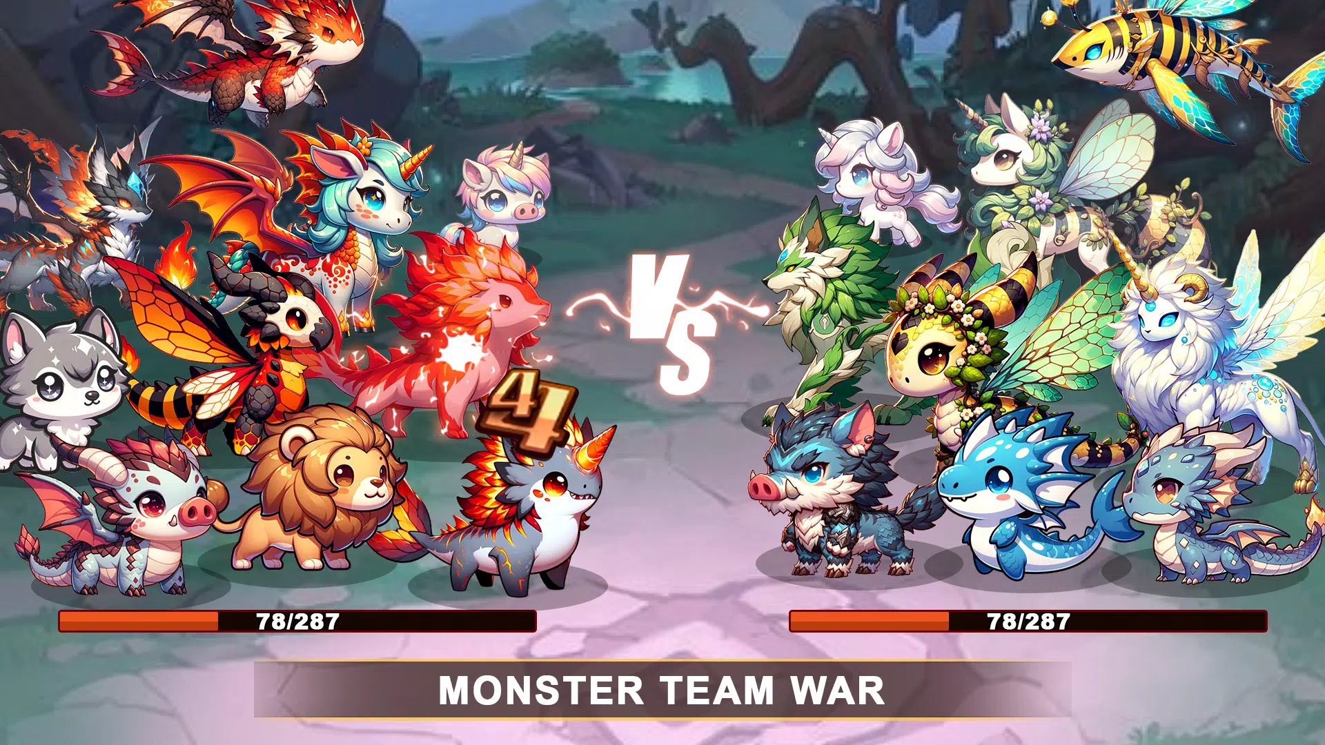 Master Fusion : Monster War 스크린샷 1