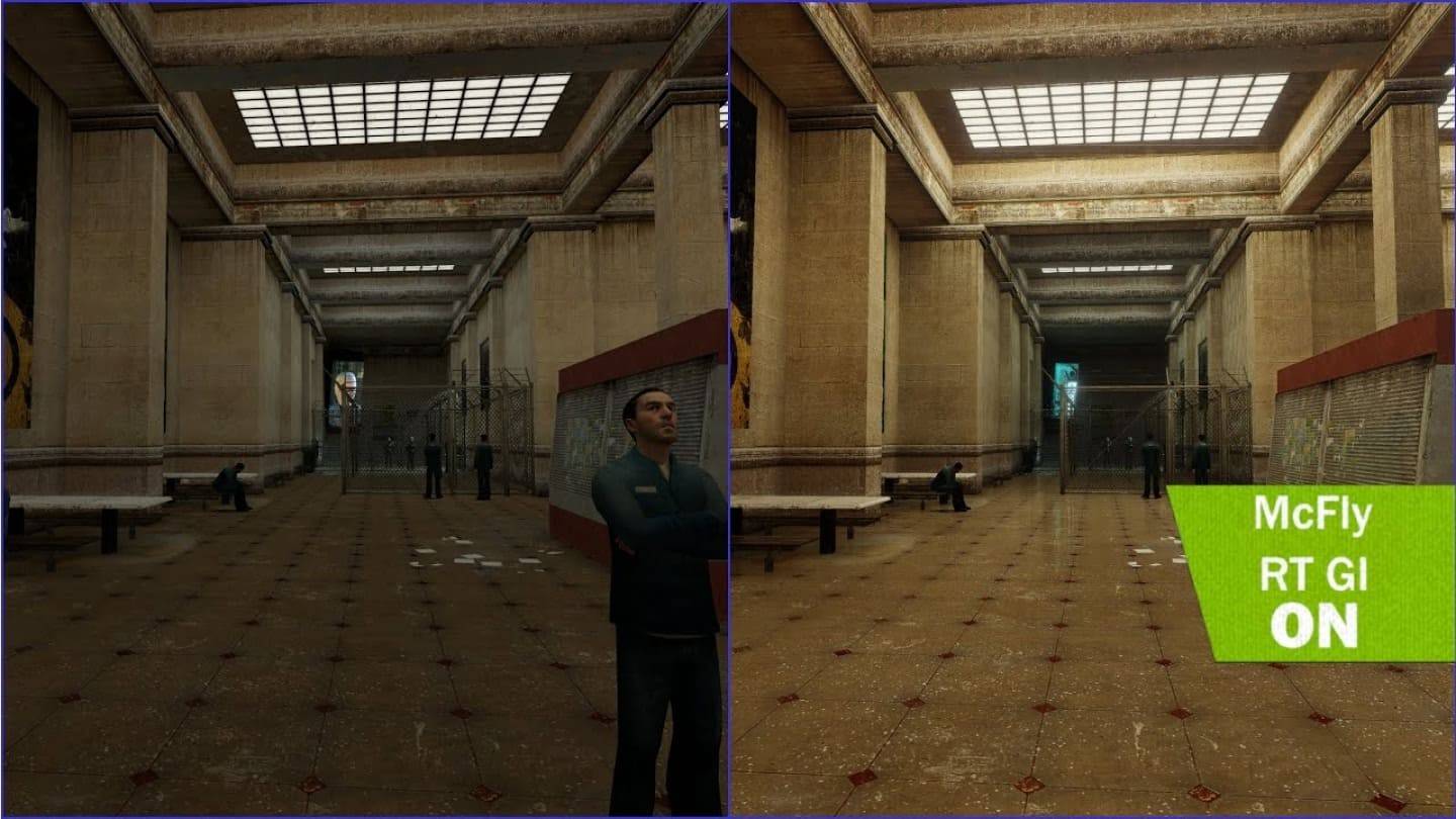 Original Half-Life 2 vs RTX: A Comparison