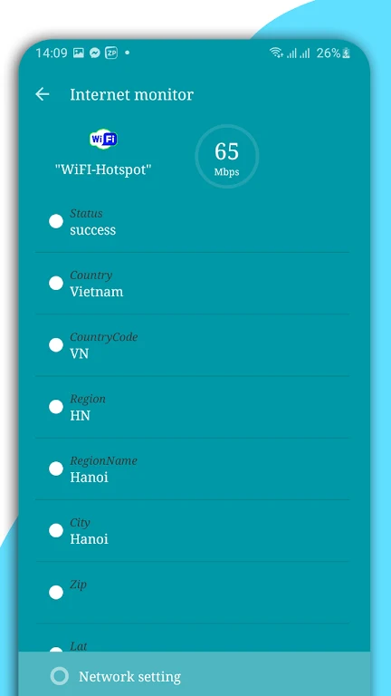 Speed Test Meter: WiFi, 5G, 4G 螢幕截圖 2