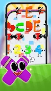 Alphabet Monster Fusion Games ဖန်သားပြင်ဓာတ်ပုံ 2