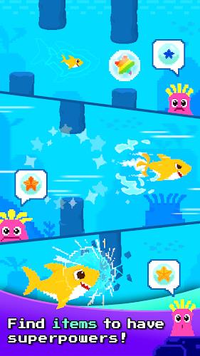 Baby Shark 8BIT : Finding Frie Ảnh chụp màn hình 3