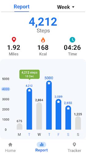 Pedometer - Step Tracker 螢幕截圖 2