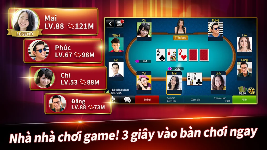 Đấu Trường Poker 螢幕截圖 1