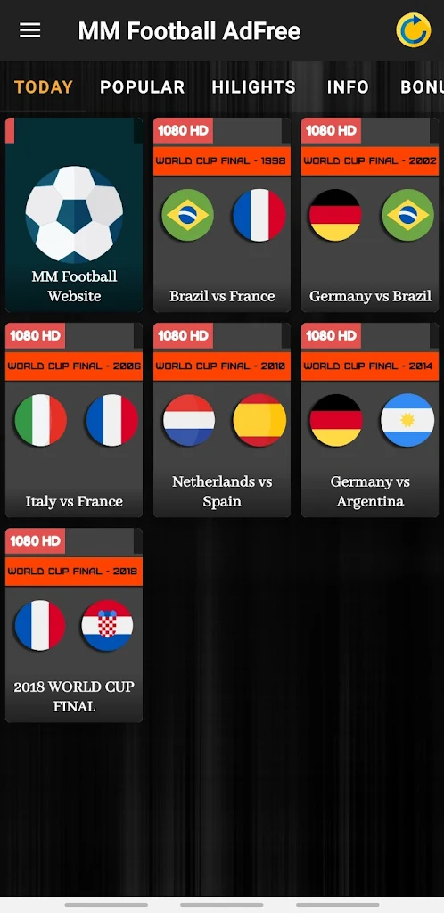 MM Football Blue应用截图第2张