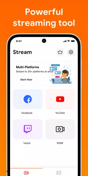 Live Now - Live Stream 螢幕截圖 1