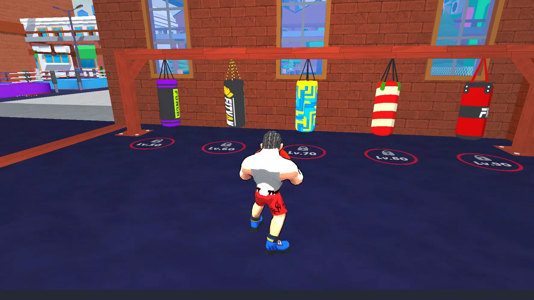 Boxing Clicker Simulator Tangkapan skrin 0