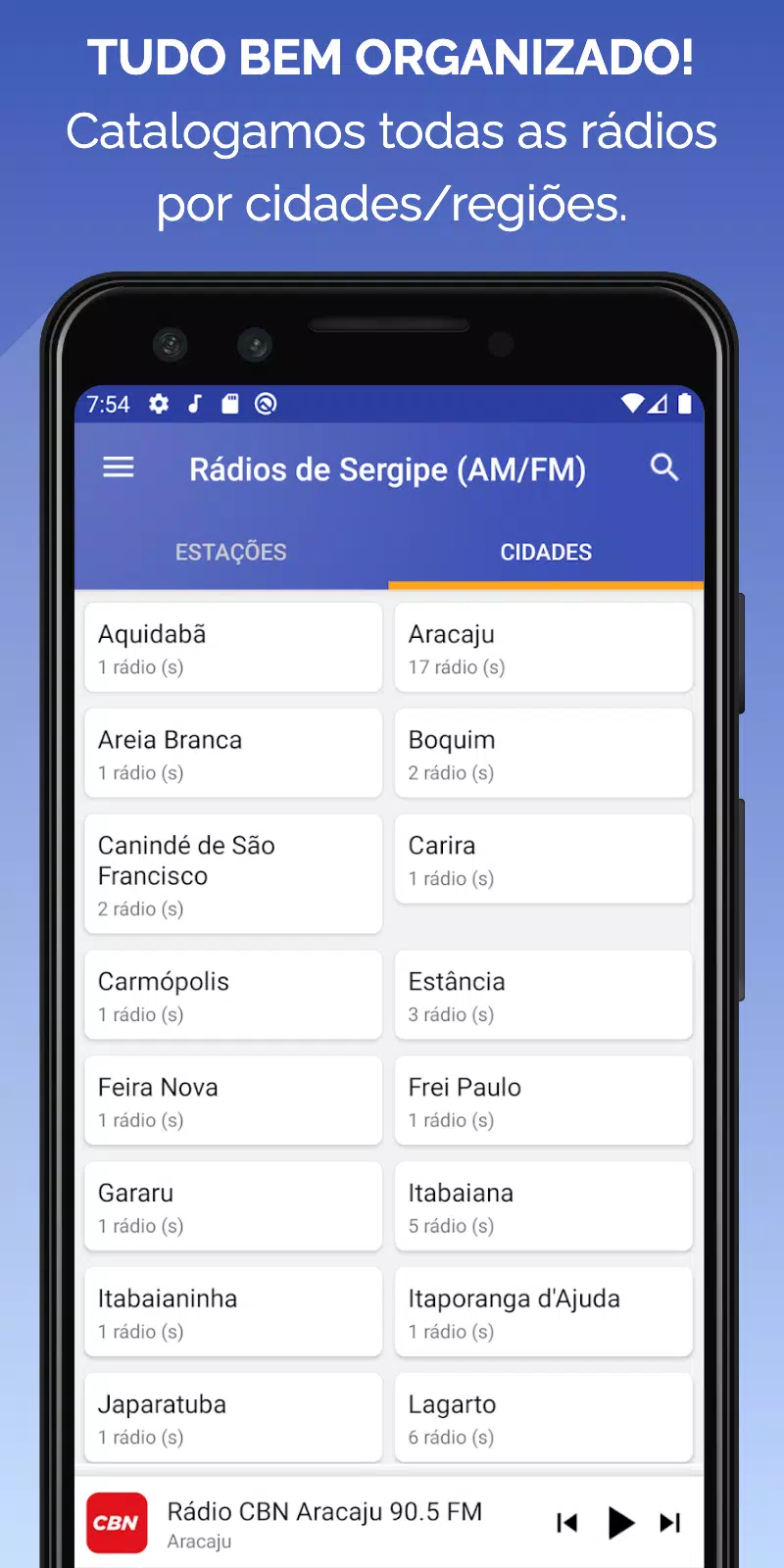 Rádios de Sergipe (AM/FM) 螢幕截圖 1