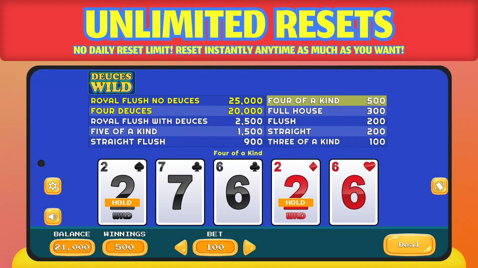 Deuces Wild Schermafbeelding 3