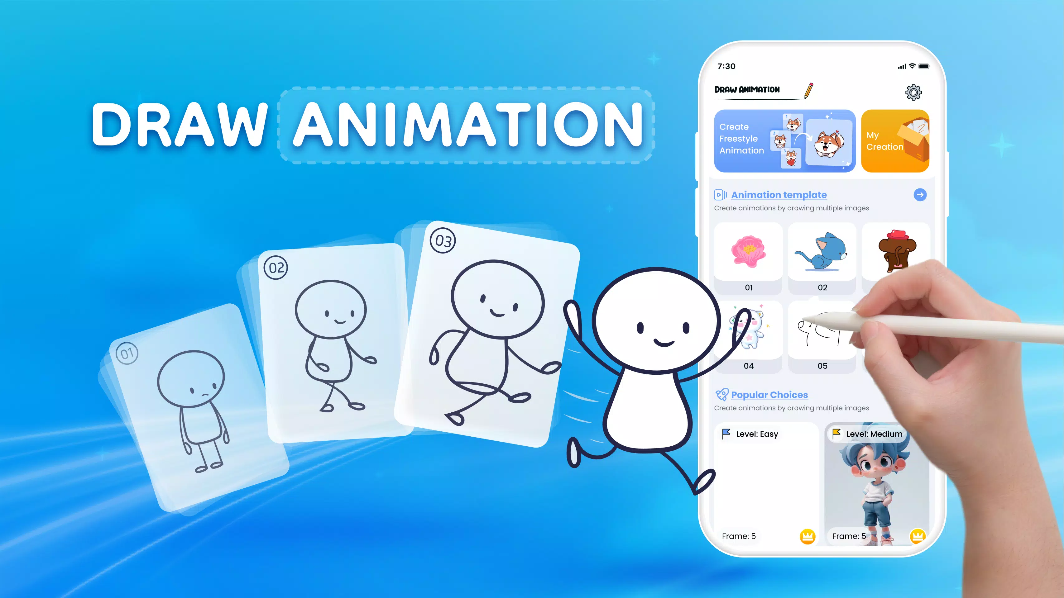 Schermata AniDraw: 2D Draw Animation 0