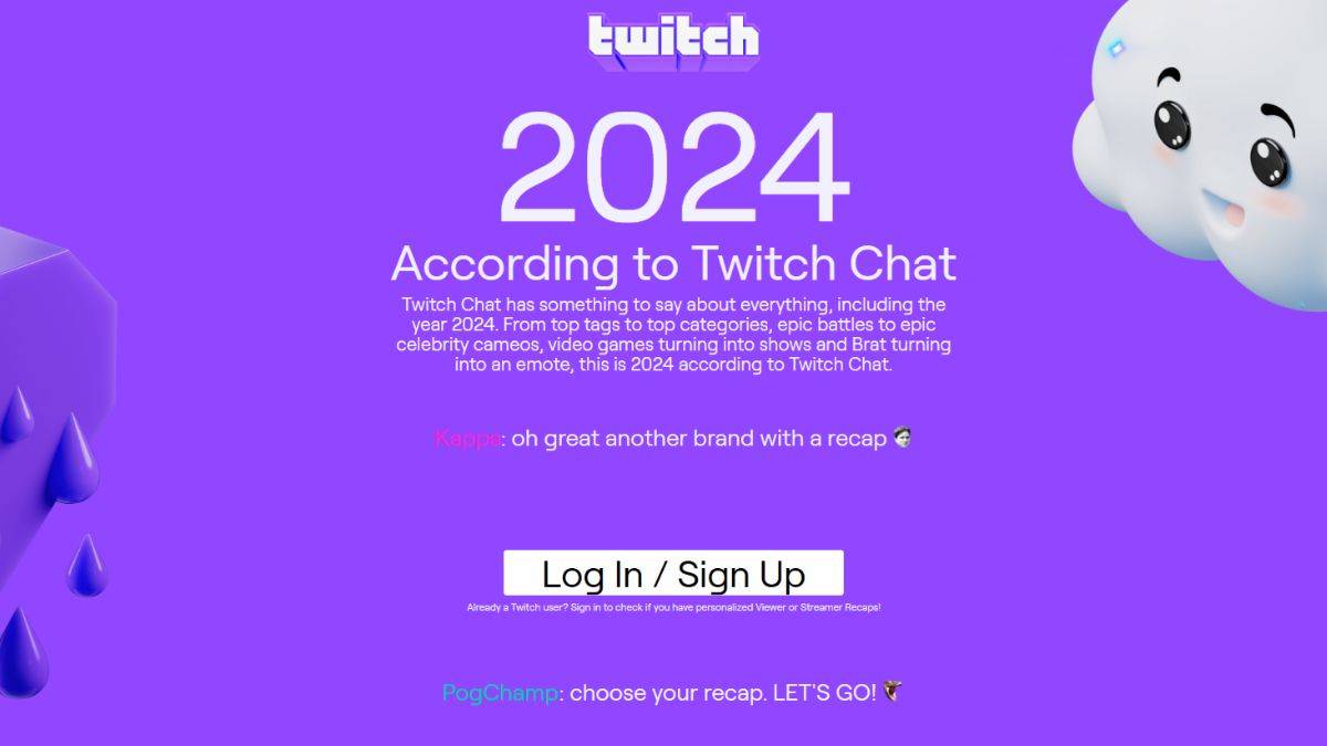 Twitch Recap 2024 Access