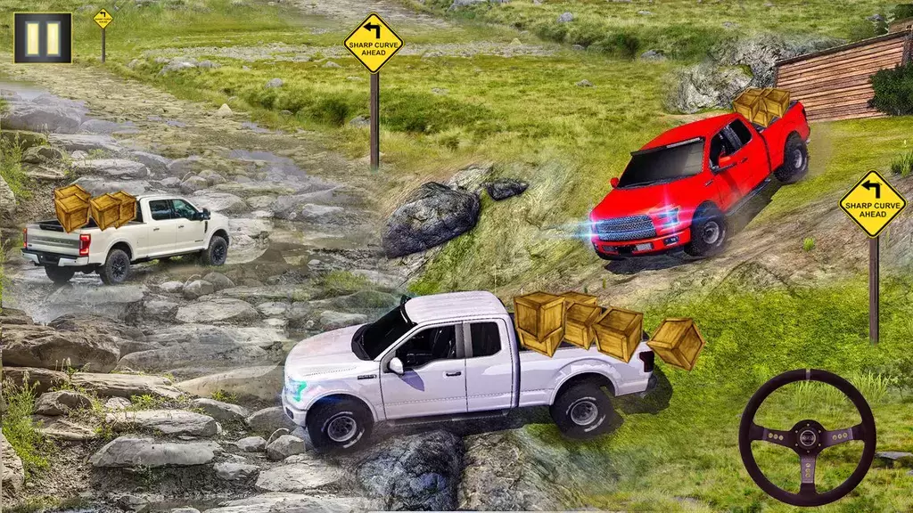 Pickup Truck Game: 4x4 Offroad 螢幕截圖 2