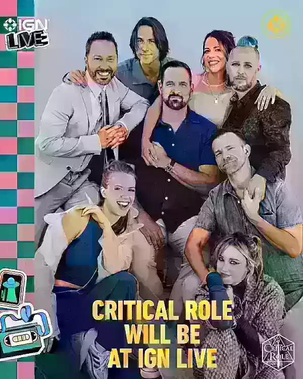 Critical Role celebra uma década com painel da IGN