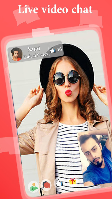 LightC - Meet People via video chat for free Captura de pantalla 2