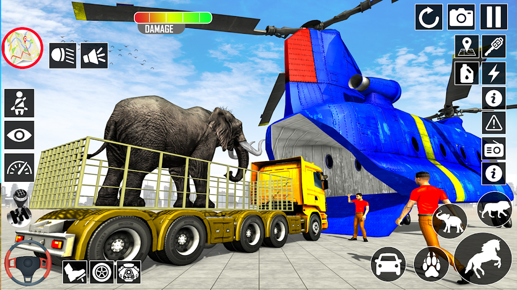 Wild Animal Transport Truck 스크린샷 1