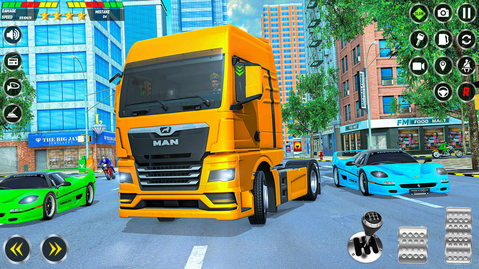 Crazy Truck Driving:Truck Game 螢幕截圖 3