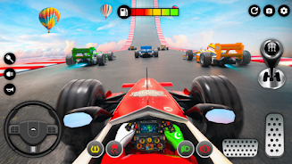 Formula Car Racing: Mega Ramp 螢幕截圖 1