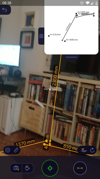 AR Ruler App: Линейка Рулетка Скриншот 1