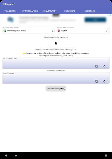 Interpreter- translator voice Captura de tela 3