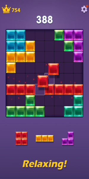 Blocks Puzzle: Gem Blast ဖန်သားပြင်ဓာတ်ပုံ 0