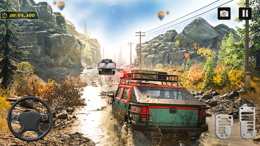 Mud Race Offroad Mudding Games 螢幕截圖 2