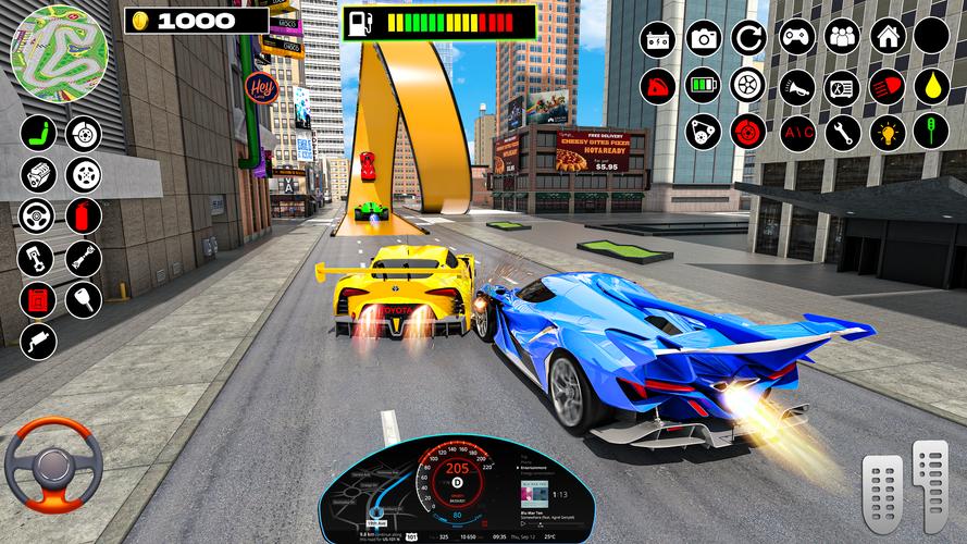 Rampa Car Game: GT Car stunts ဖန်သားပြင်ဓာတ်ပုံ 3