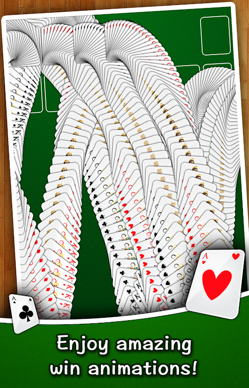Solitaire FRVR - Big Cards Classic Klondike Game应用截图第1张