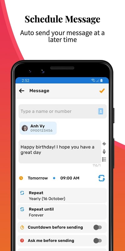 Auto Text Tangkapan skrin 1