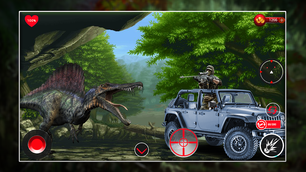 Dinosaur Destruction Super Dino&Deadly Dino Hunter Ảnh chụp màn hình 1