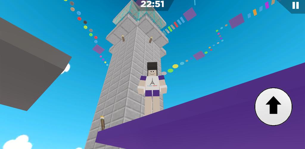 Mega Tower escape parkour Screenshot 0