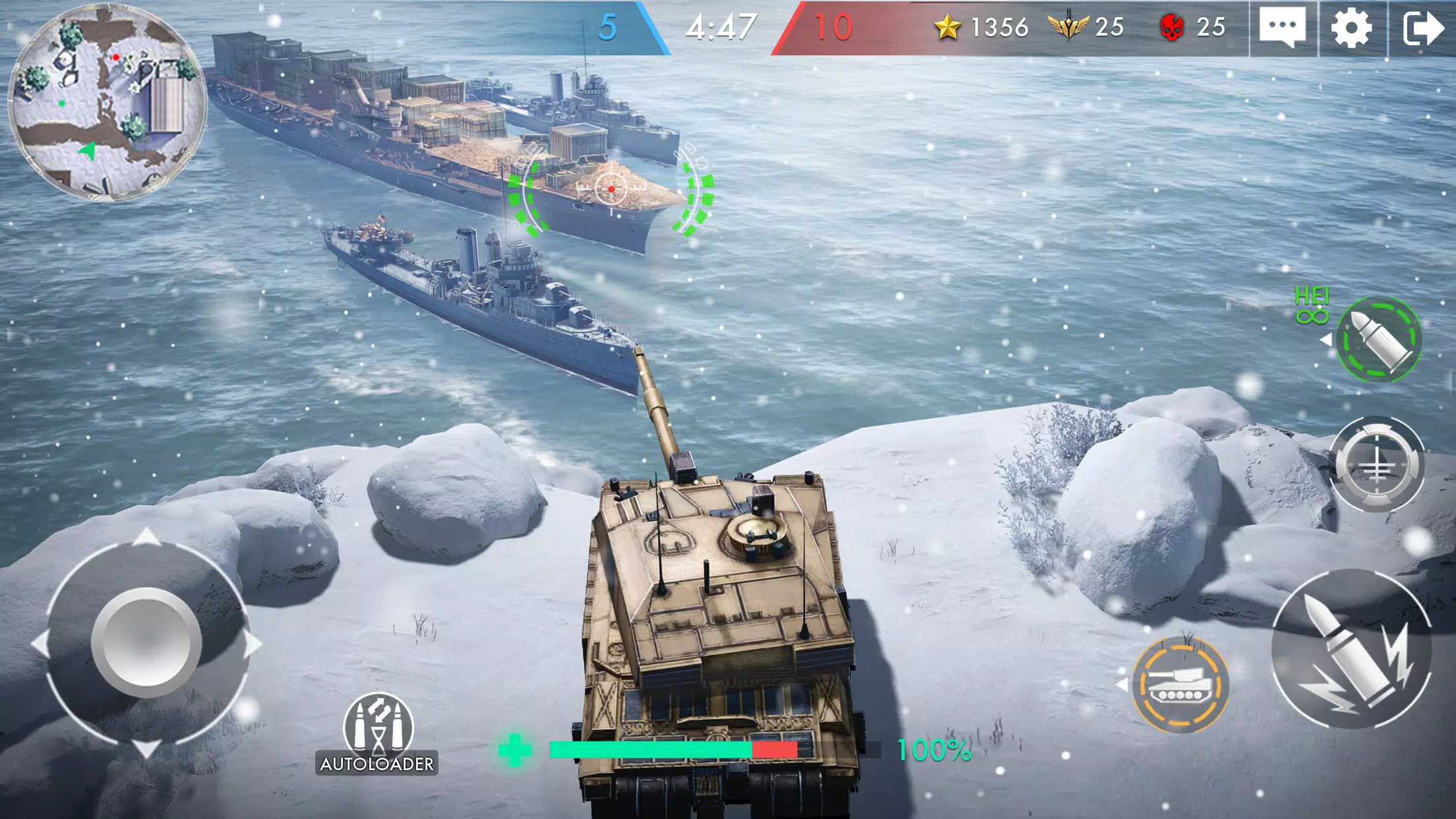 Tank Warfare: PvP Battle Game Screenshot 0