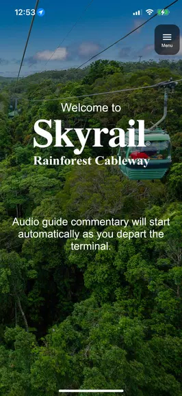 Skyrail audio interp. guide Captura de tela 1