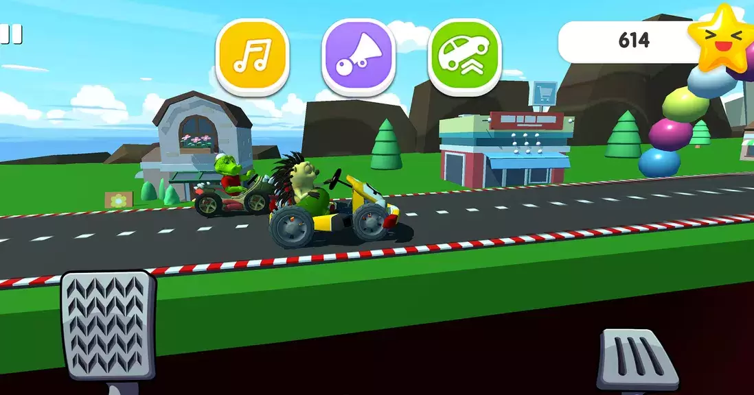 Fun Kids Cars Racing Game 2 ภาพหน้าจอ 0