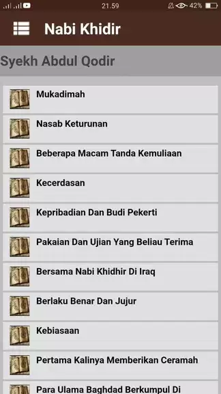 Biografi & Kisah Nabi Khidir Screenshot 2