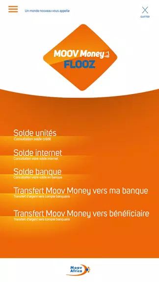 Moov Money Togo Captura de pantalla 3