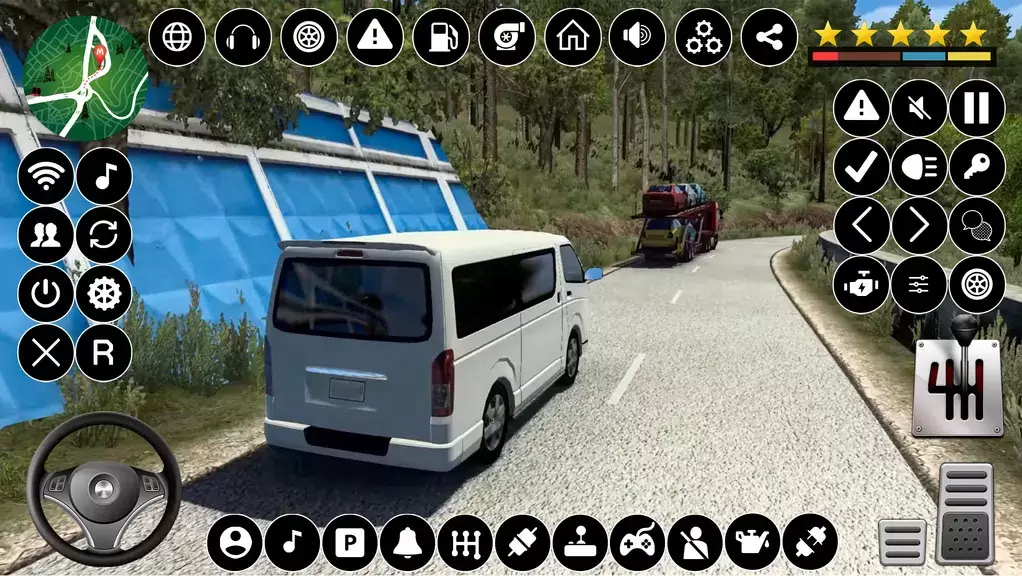 Van Simulator Dubai Car Games Screenshot 1