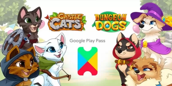 Castle Cats e Dungeon Dogs chegam ao Google Play Pass